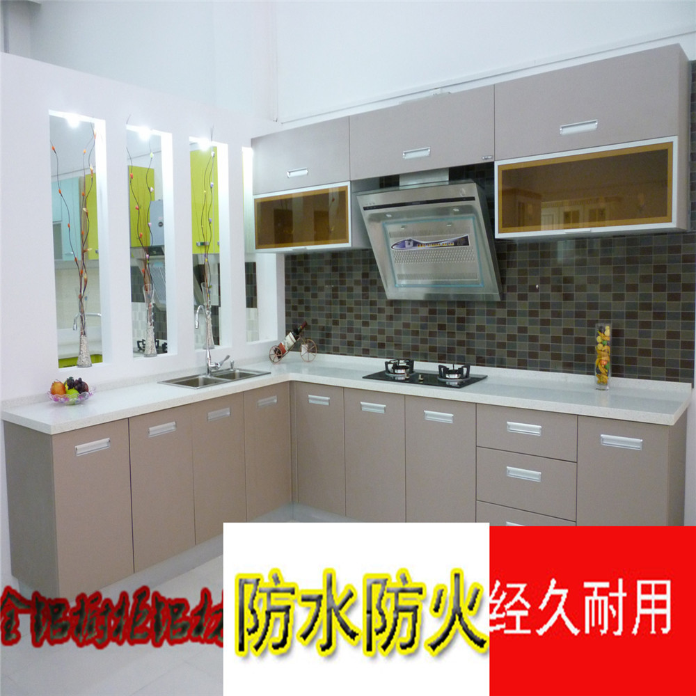 批发全铝橱柜全铝衣柜 全铝书柜全铝鞋柜铝材 全铝合金橱柜门示例图1