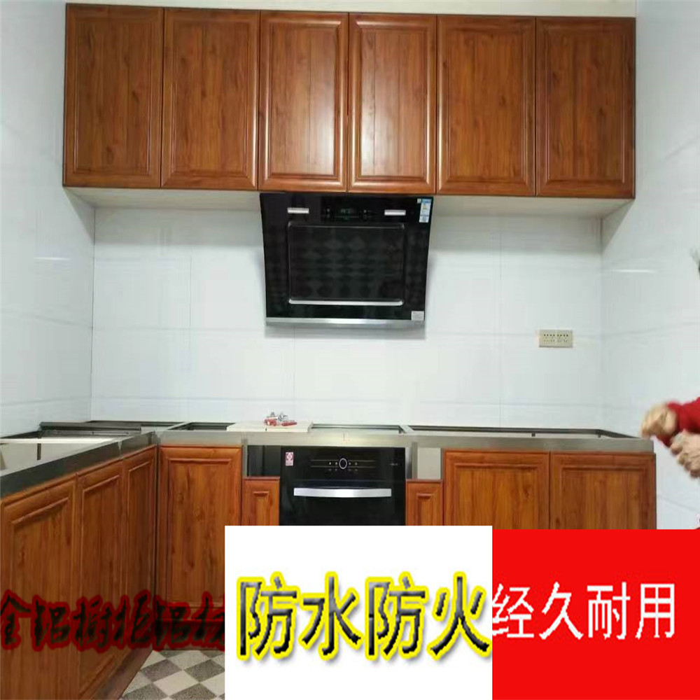 批发全铝橱柜全铝衣柜 全铝书柜全铝鞋柜铝材 全铝合金橱柜门示例图3