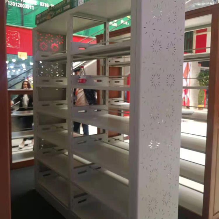 铁艺书架 客厅书架 双面书架 昆峰 货到付款