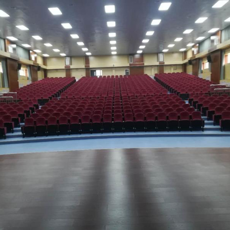 礼堂软包椅报告厅会议椅 阶梯电影院座椅 音乐厅排椅，学校示例图6