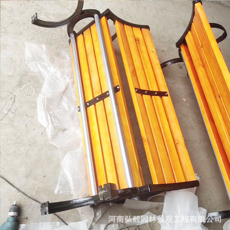 专业供应户外休闲椅 防腐木花箱座椅组合 成品座椅防腐木示例图18
