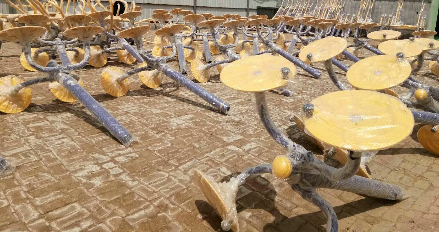 销售室外健身器材休闲荡椅 太空休闲椅秋千 室外小区公园运动路径示例图28
