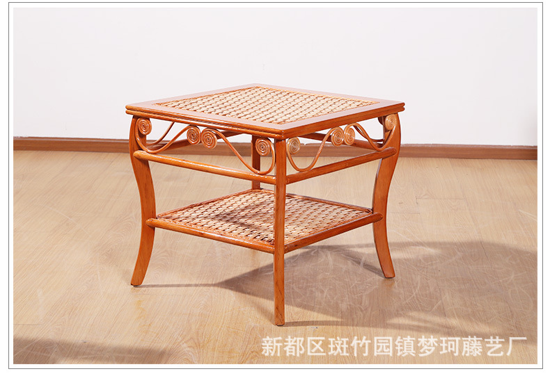 茶楼藤椅 休闲藤椅 藤编家具 藤椅五件套  户外家具休闲椅 阳台桌示例图23