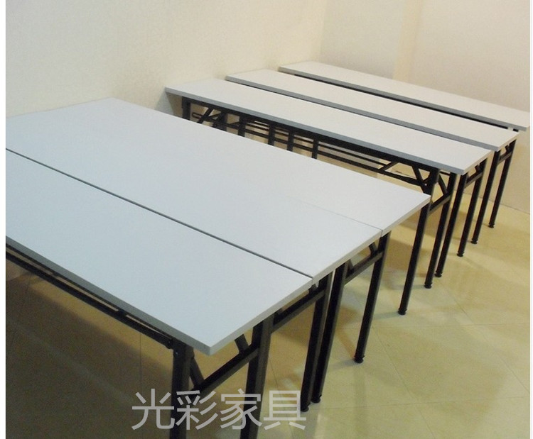 厂家直销 折叠餐桌 多功能折叠桌 会议桌 培训桌简易桌 批发示例图4