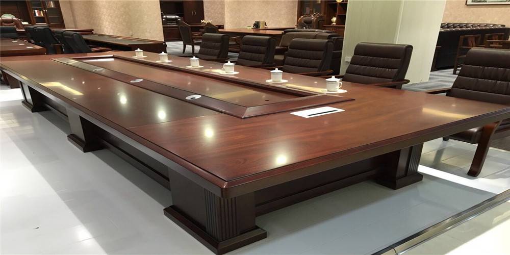 福建 会议室培训桌 升降器会议桌 布兰斯 环保油漆
