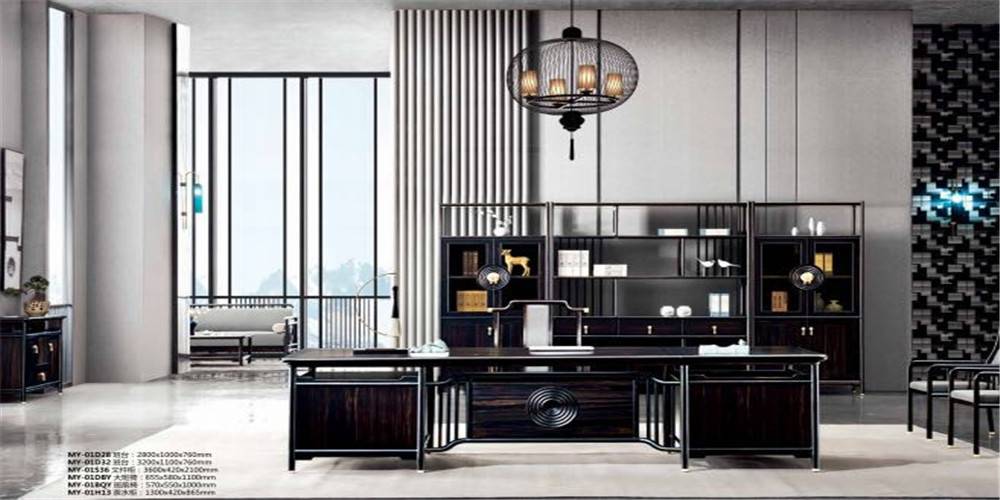 陕西 实木会议桌 长条培训桌 布兰斯 支持定做