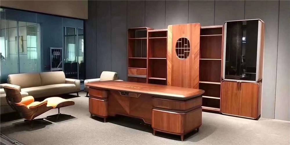 宁夏 实木会议桌 长条培训桌 布兰斯 环保油漆