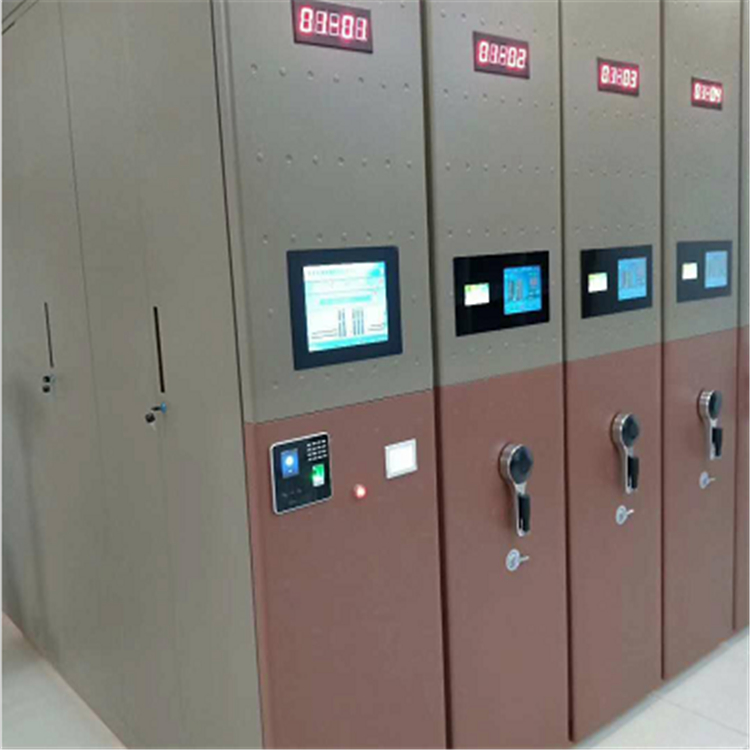 档案密集柜 文件柜 密集手动档案柜 厂家定制 利德