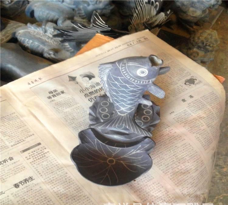 大号招财运势如虹石雕笔筒办公桌摆件批发 开业礼品摆件示例图9