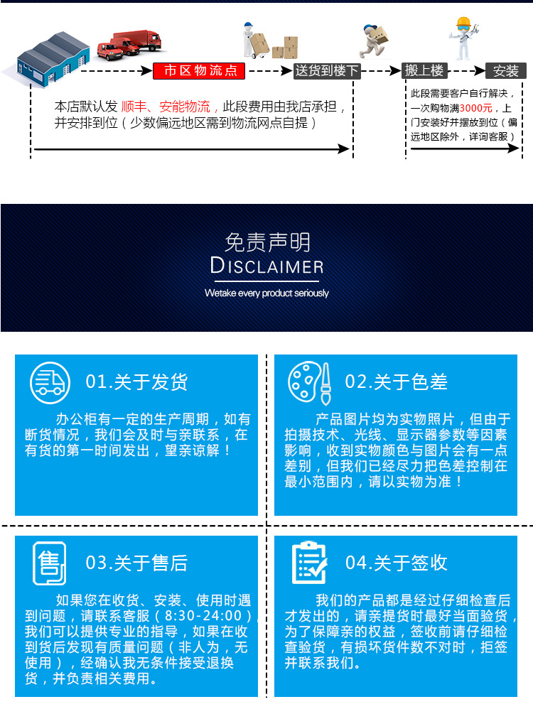 钢制文件柜拆装矮柜铁皮柜办公司资料凭证柜玻璃抽屉带锁柜档案柜示例图28