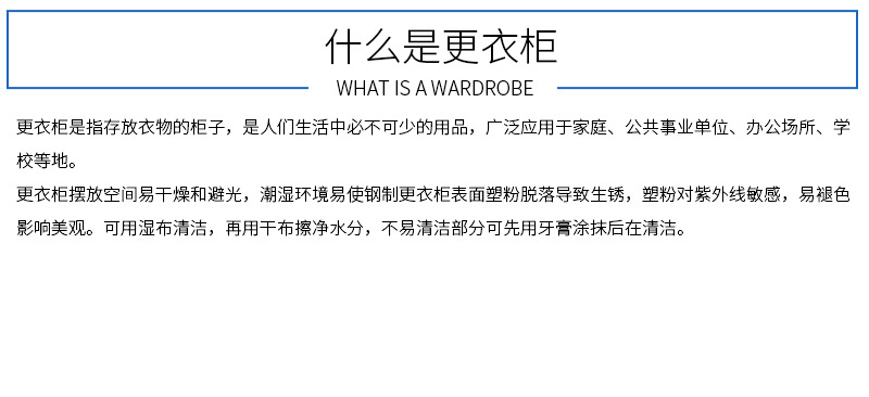 6门/9门/12门更衣柜 张家港更衣柜 专业生产各种类型更衣柜文件柜示例图2