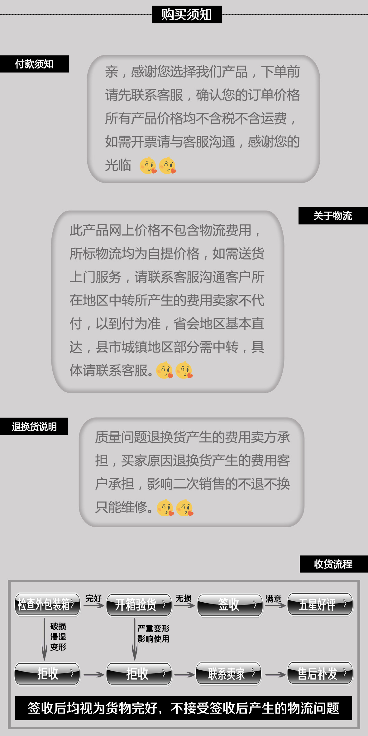 下单须知