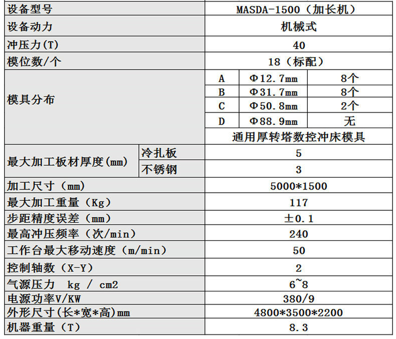 佛山玛士达数控冲床　多工位数控冲床　钣金设备优质供应商示例图8