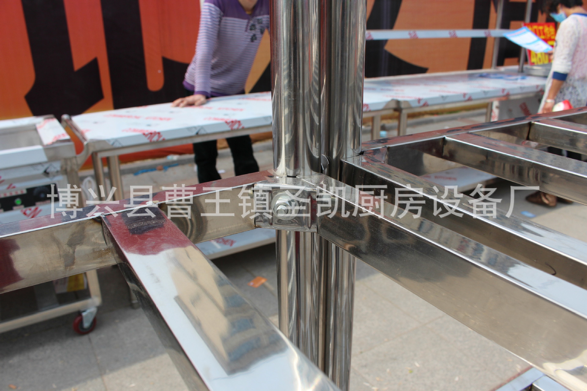 厂家直销不锈钢厨房置物架货架菜架仓库货架展示架碗架碗柜示例图20