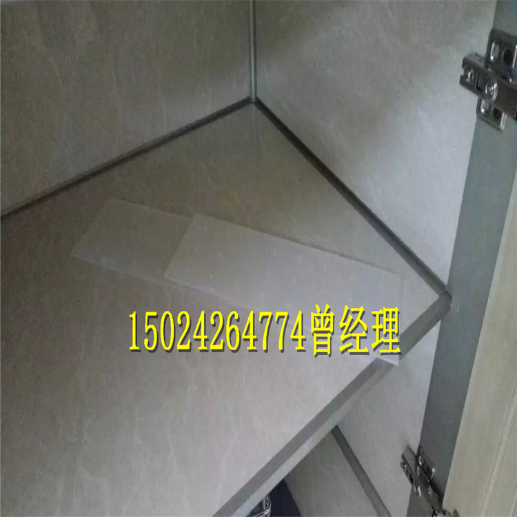 供应铝合金陶瓷橱柜 全铝吊柜铝材 铝合金瓷砖橱柜铝合金型材示例图8