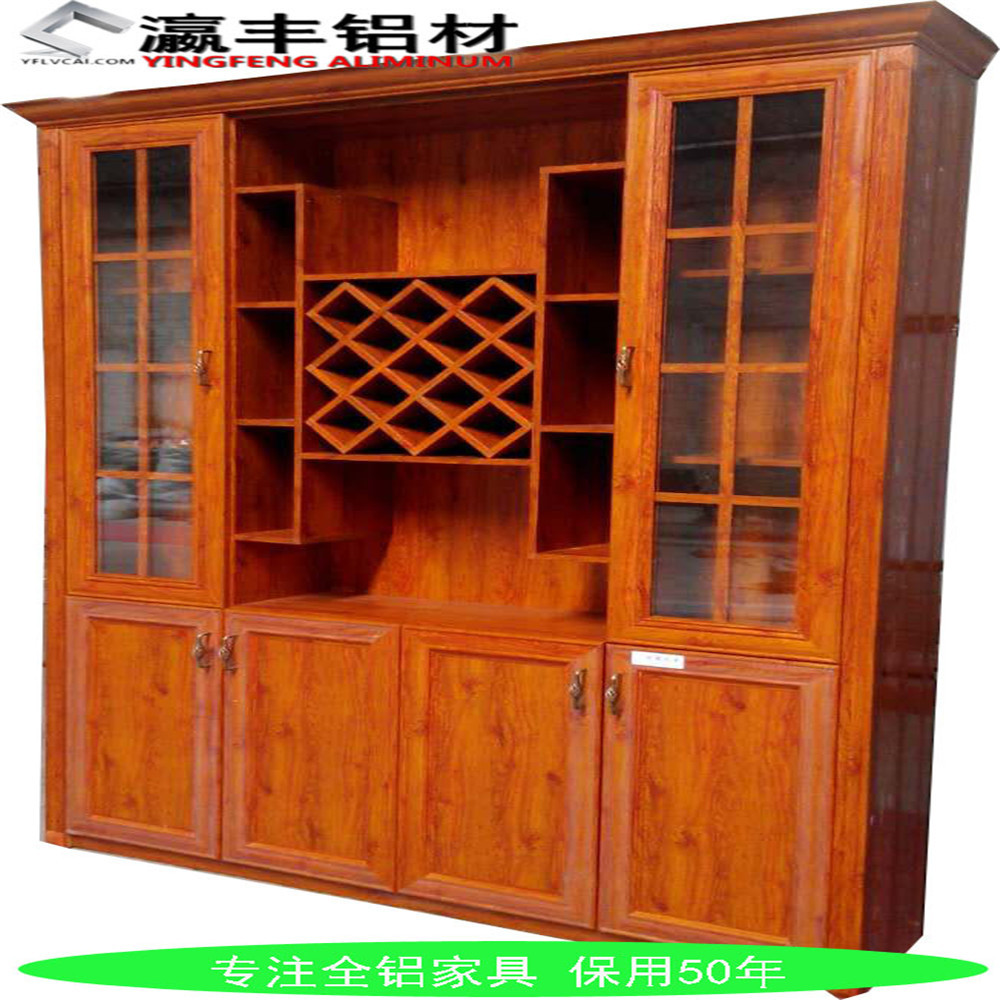 厂家直销 铝如意全铝橱柜 铝型材吊柜 全铝浴室柜 柜体材料可定制示例图4