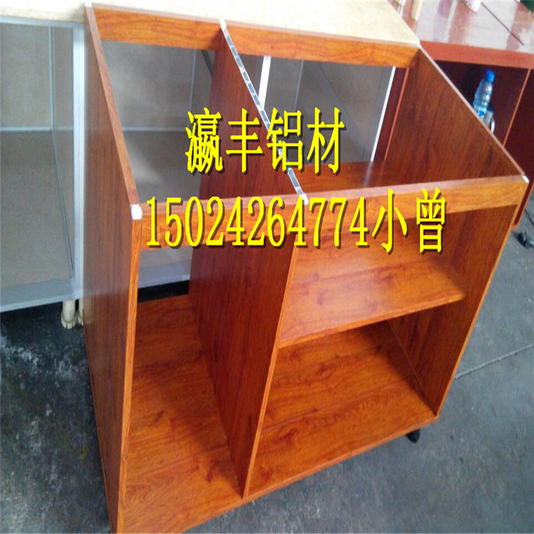 厂家全铝合金橱柜型材 全铝酒柜铝型材 全铝合金衣柜型材全铝吊柜示例图6