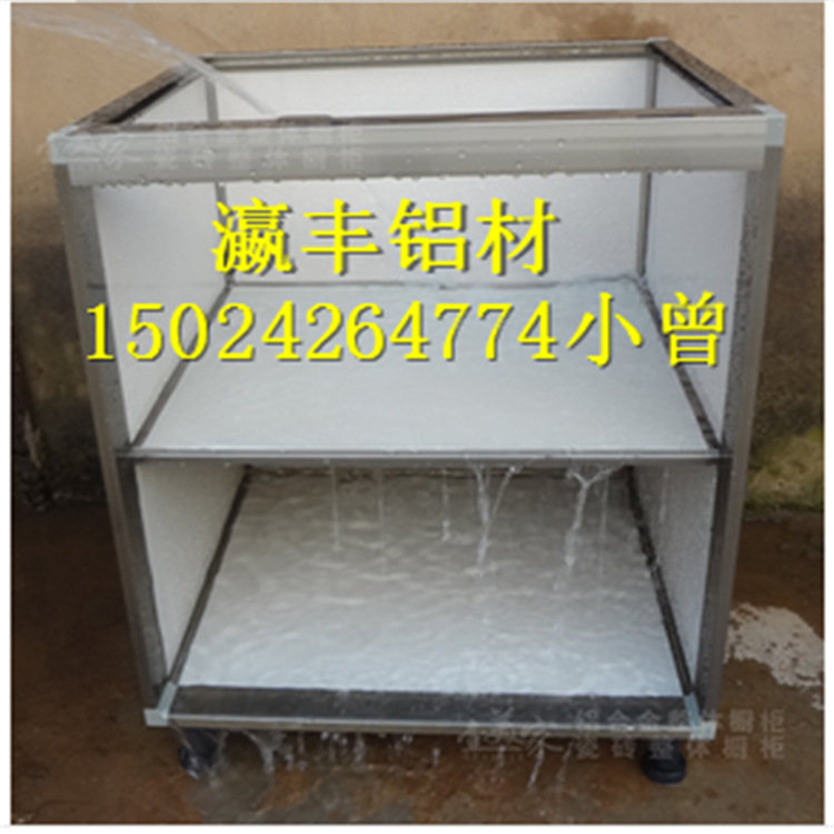 全新瓷砖橱柜柜体铝材 橱柜柜体铝合金橱柜柜体 吊柜型材示例图8