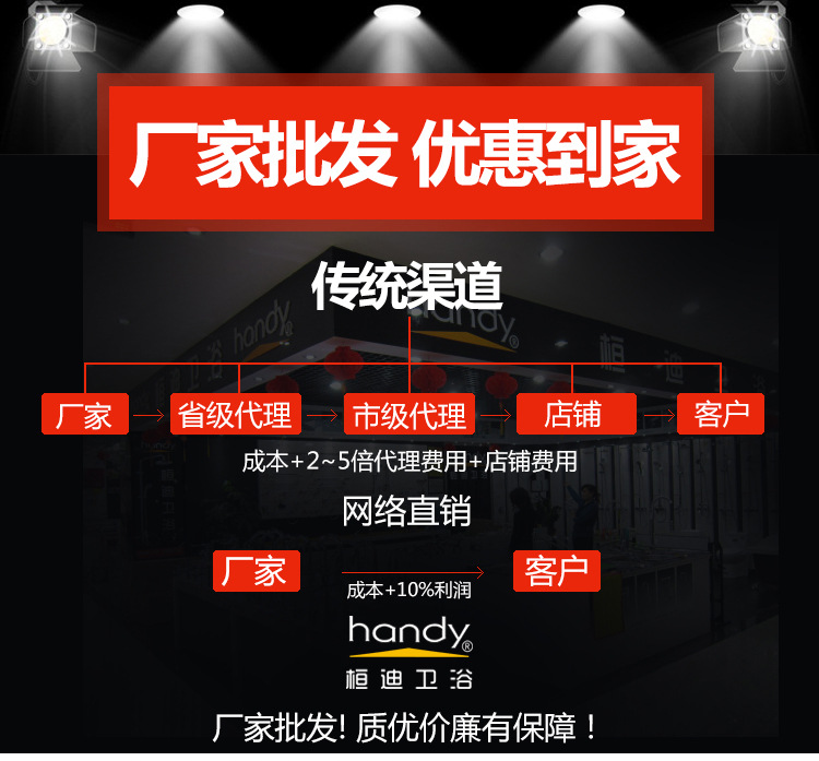 开平水龙头厂家直销洗手盆用全铜延时自闭单冷水龙头手按式水龙头示例图1