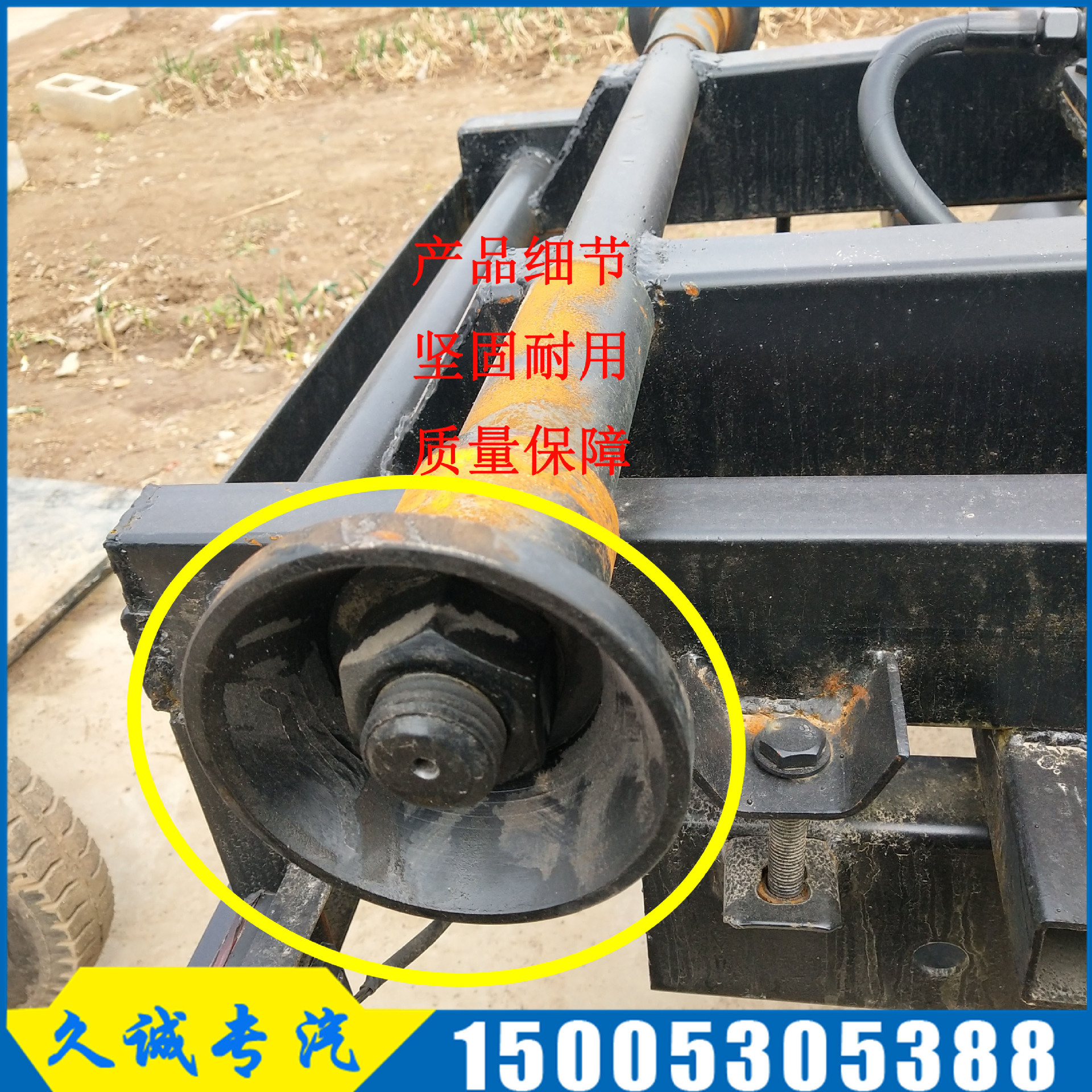 三轮勾臂垃圾车 小型垃圾清运车 拉臂式环卫车示例图5