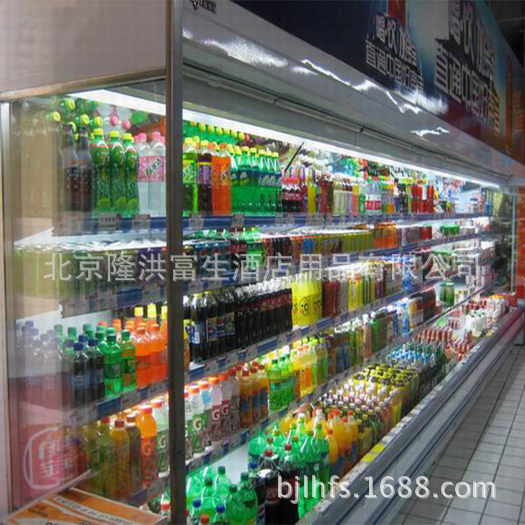 超市风幕柜保鲜柜 水果蔬菜展示柜 商用立式冷藏柜尺寸单价示例图4