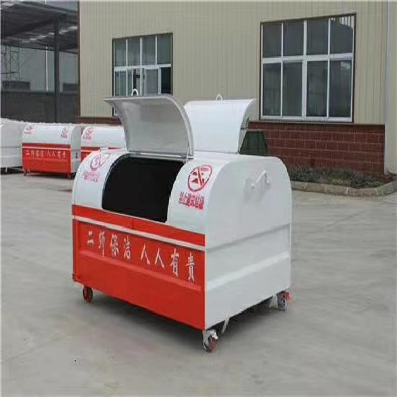 垃圾箱不锈钢价格，社区垃圾箱，金属垃圾箱，室外垃圾箱