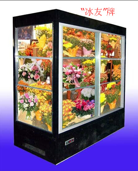 冰友牌鲜花柜 三面玻璃全自动加湿鲜花冷藏柜示例图5