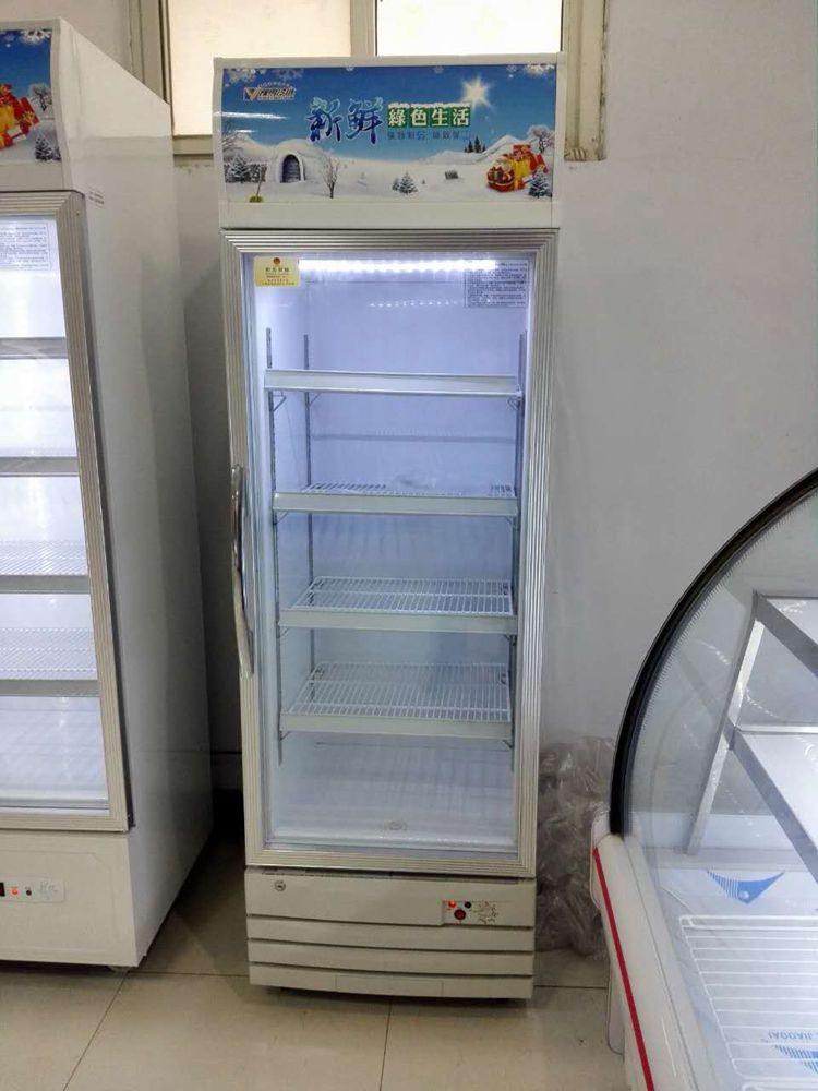 超市立式冰柜饮料保鲜冷藏柜 便利店冰柜餐厅展示柜双开门冰箱示例图15