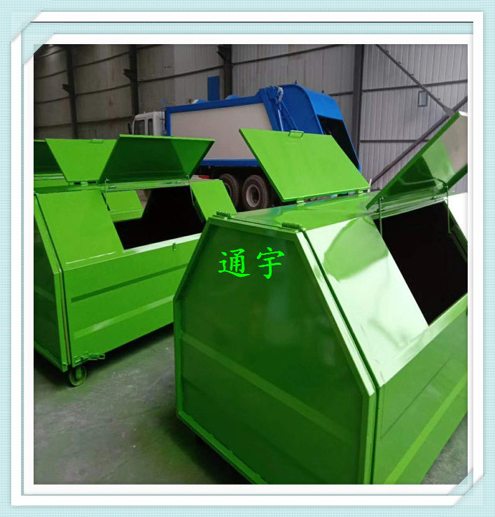 小区垃圾箱车载垃圾箱钩臂垃圾箱勾臂式垃圾箱