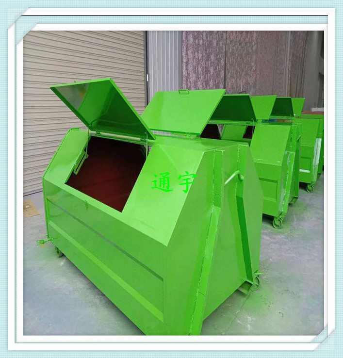 勾臂式垃圾箱环保垃圾箱装卸垃圾箱大型垃圾箱