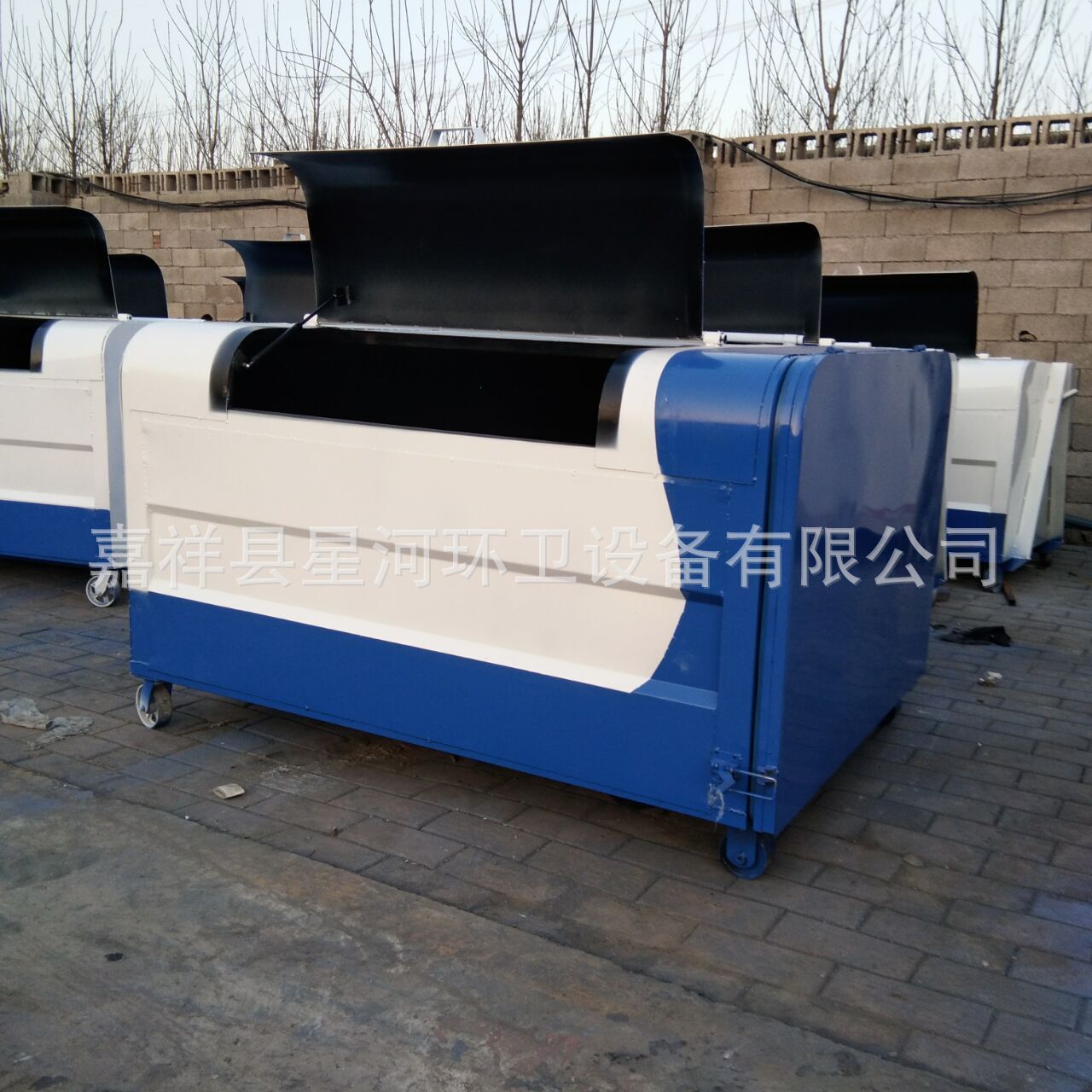 出售订做垃圾箱大型垃圾收集箱户外垃圾箱示例图7