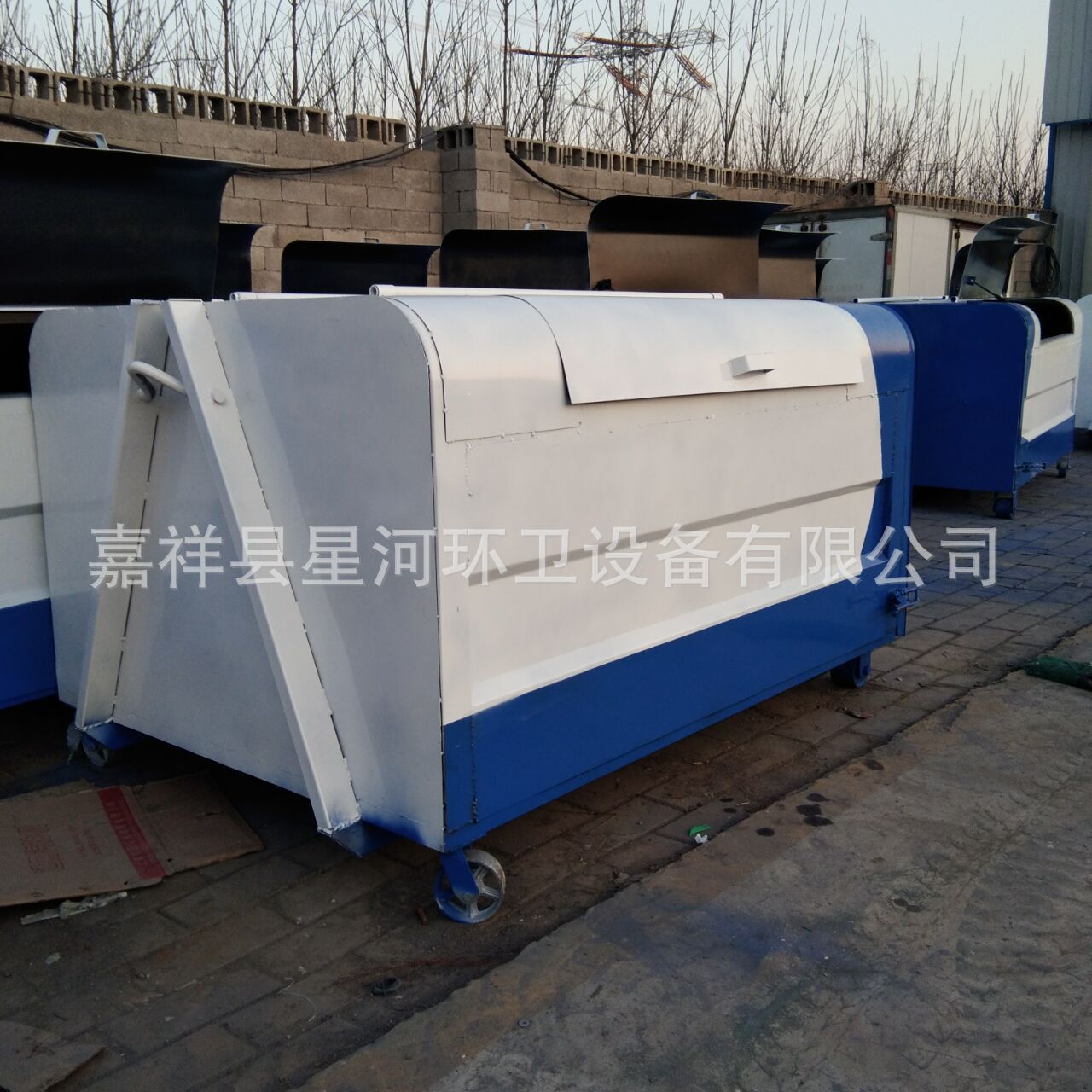 出售订做垃圾箱大型垃圾收集箱户外垃圾箱示例图9