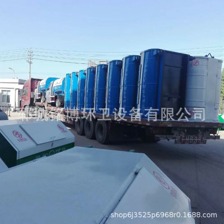大型户外环卫垃圾箱 可卸式垃圾箱 移动垃圾箱 垃圾周转箱示例图10