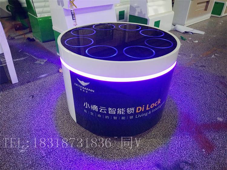 密码锁展示柜 广州南沙爱狮盾密码锁展示柜多功能