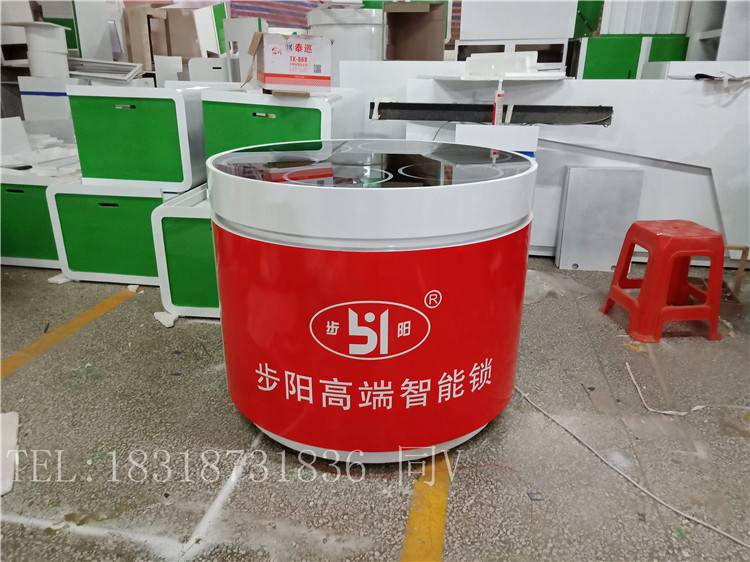 密码锁展示柜 广州南沙爱狮盾密码锁展示柜多功能