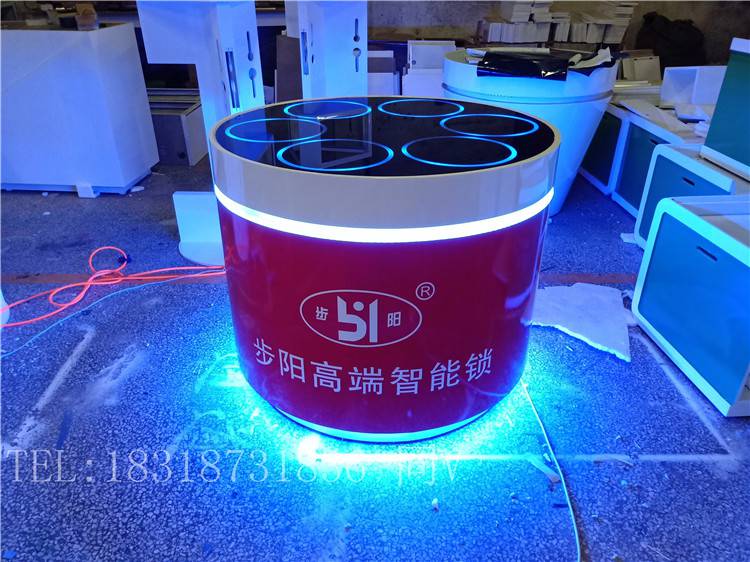 密码锁展示柜 广州南沙爱狮盾密码锁展示柜多功能