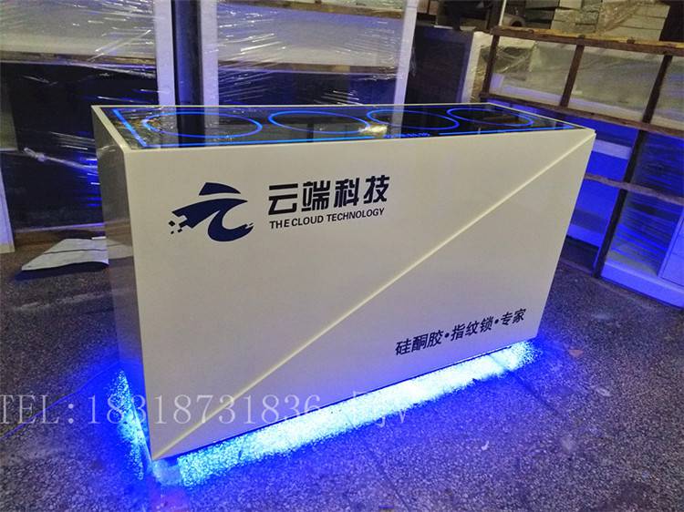 智能指纹锁展示柜 资阳安岳柯越智能指纹锁展示柜内部结构图