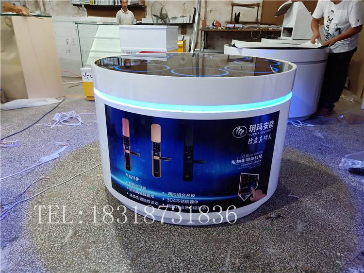 指纹锁展架 商丘夏邑古金匠指纹锁展架设计规范
