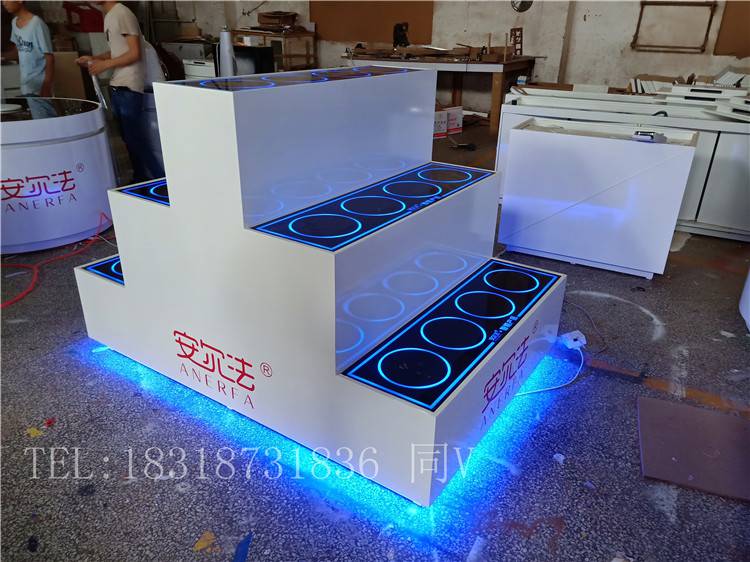 指纹锁展架 鸡西麻山智家人指纹锁展架眼镜店专用
