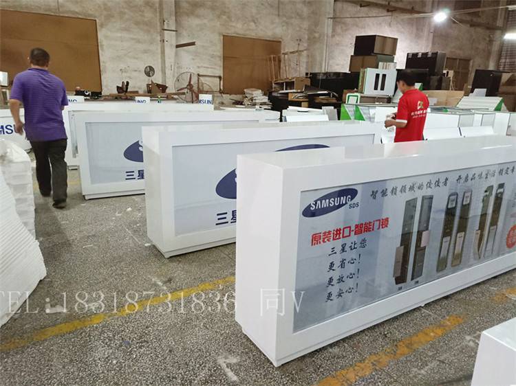 指纹锁展架 鸡西麻山智家人指纹锁展架眼镜店专用