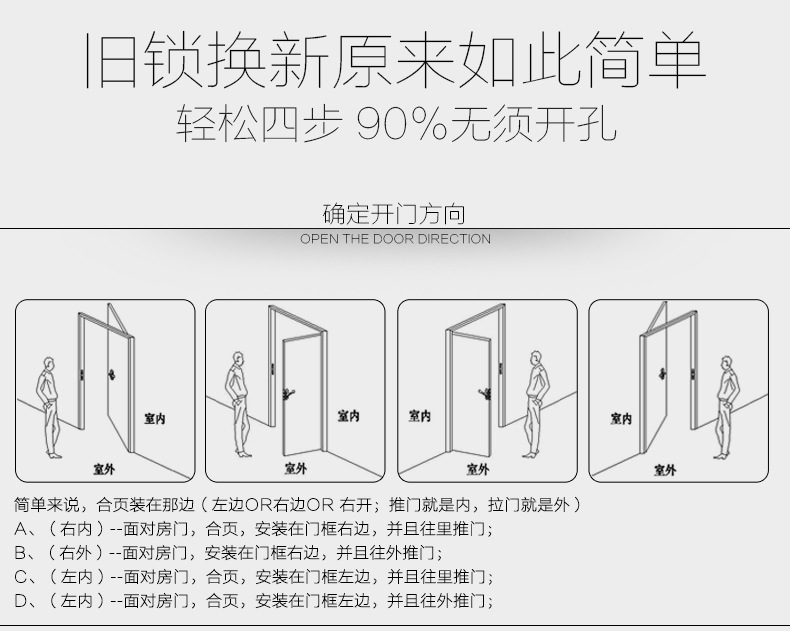 别墅家庭专用指纹锁 厂家直销 量大价格可面议示例图8