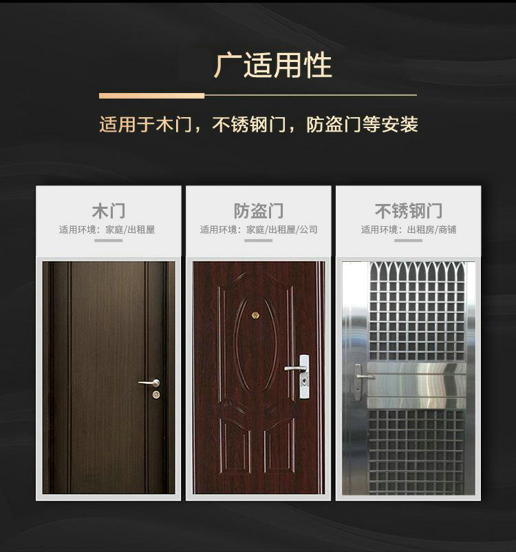 厂家批发家庭指纹密码锁家用防盗门锁智能锁大门锁 全自动指纹锁示例图152