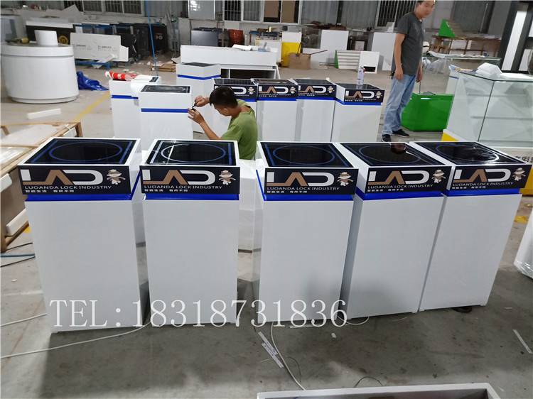 智能锁柜 漳州华安密码锁展示柜智能锁柜多功能
