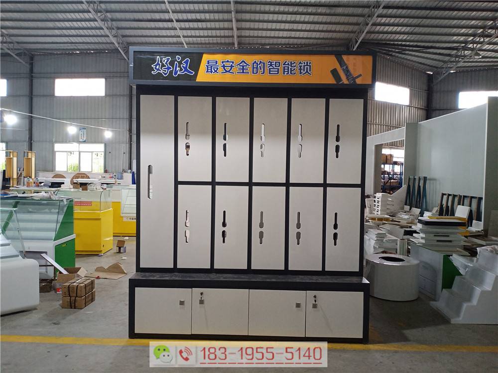 河南周口密码锁开门款所架子帅鹰指纹锁领路
