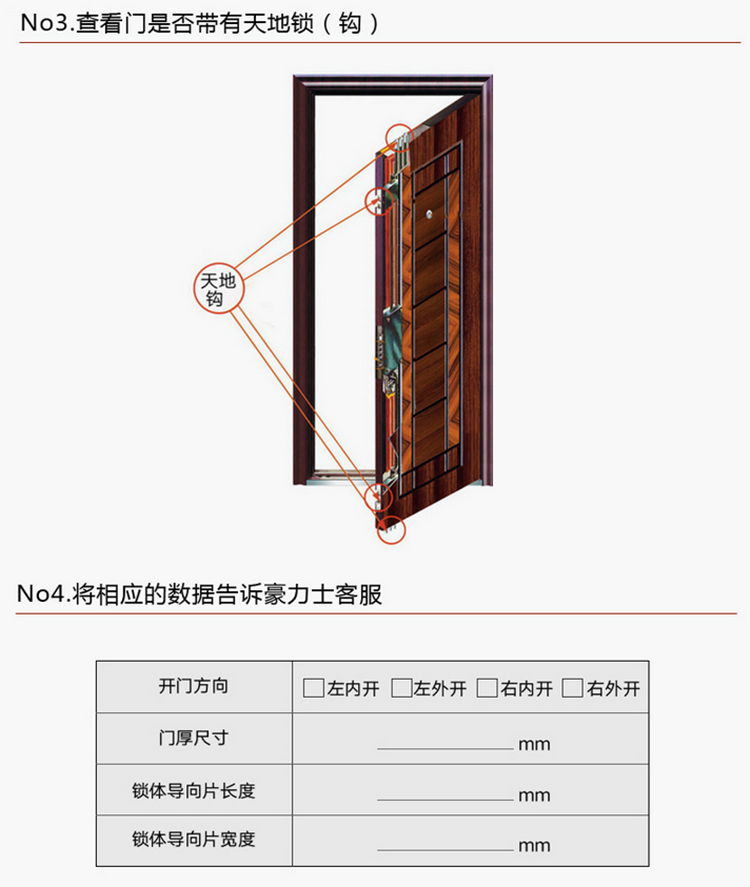  豪力士卧室指纹锁 D3633F 木门铁门密码锁防盗门锁 智能锁手机感应锁示例图11