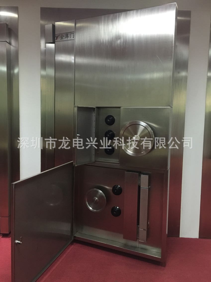 深圳碳钢金库门厂家直销 机械密码锁防盗门 博物馆文物库房门示例图7