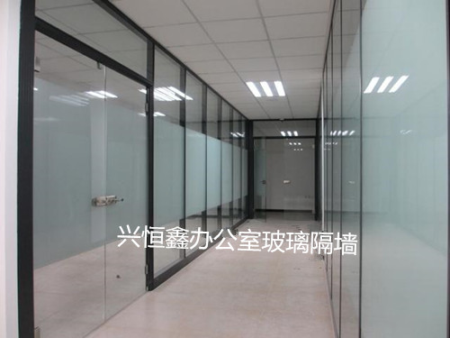 深圳玻璃门办公室玻璃隔墙店铺玻璃门商场玻璃门密码锁玻璃门维修示例图5