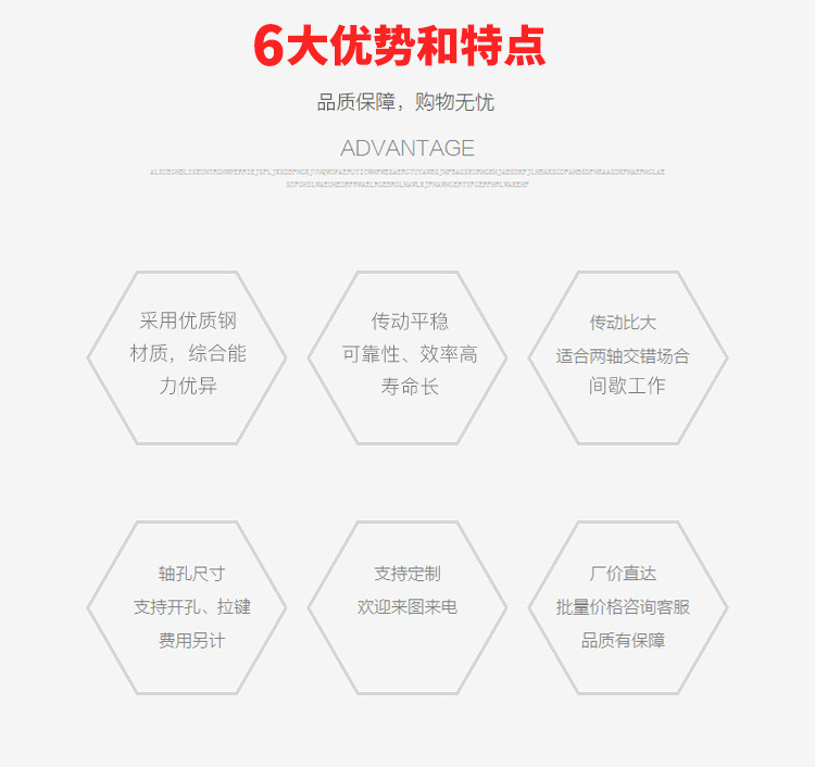 315切管机蜗杆 切割机配件 圆锯机齿轮配件 切管机蜗轮示例图3