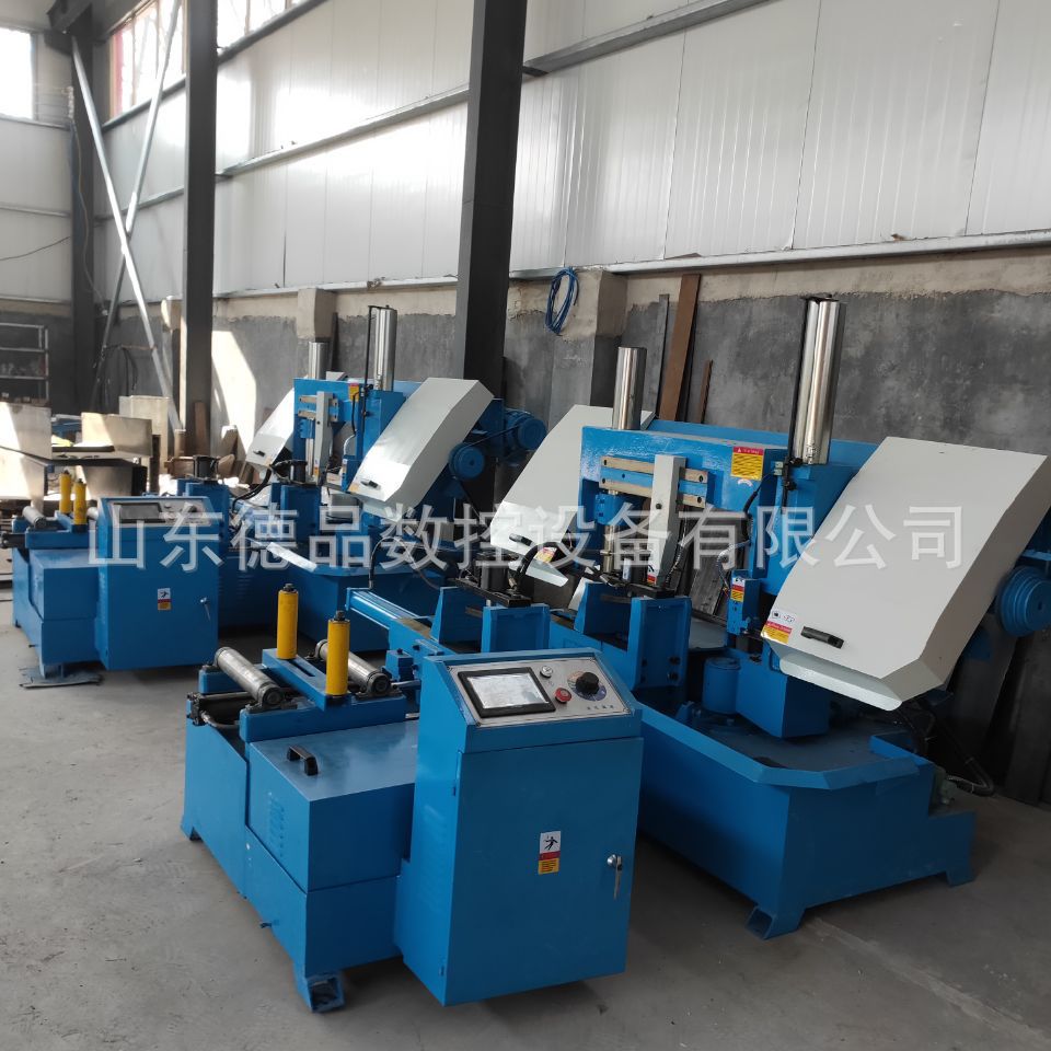 厂家直销全自动数控金属带锯床带锯机GZ4240数控机床快速锯切锯床示例图4