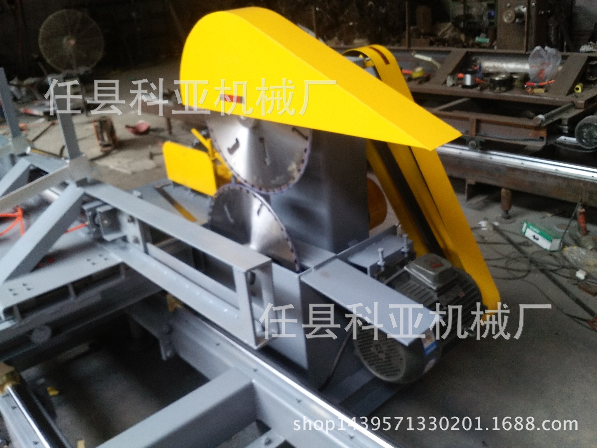科亚机械圆木推台锯 木材加工专用木工锯机 用料考究 做工精细示例图1